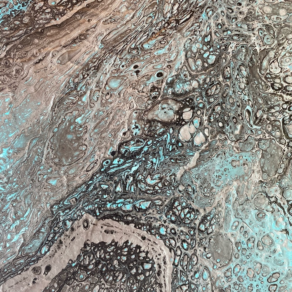 Original Fluid Art Painting - Picture 3 of 5